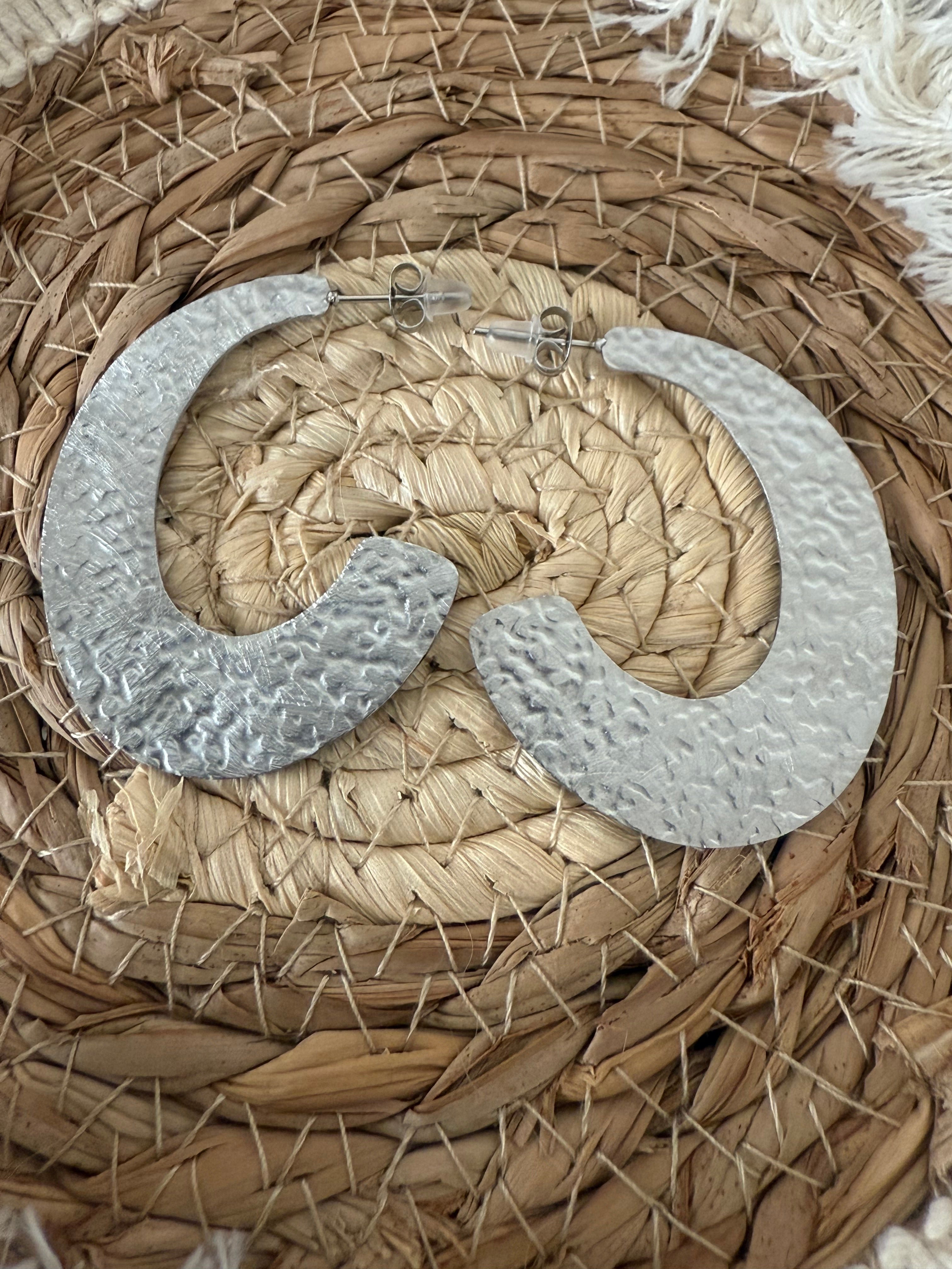 Boucles d’oreilles YSA acier IKITA