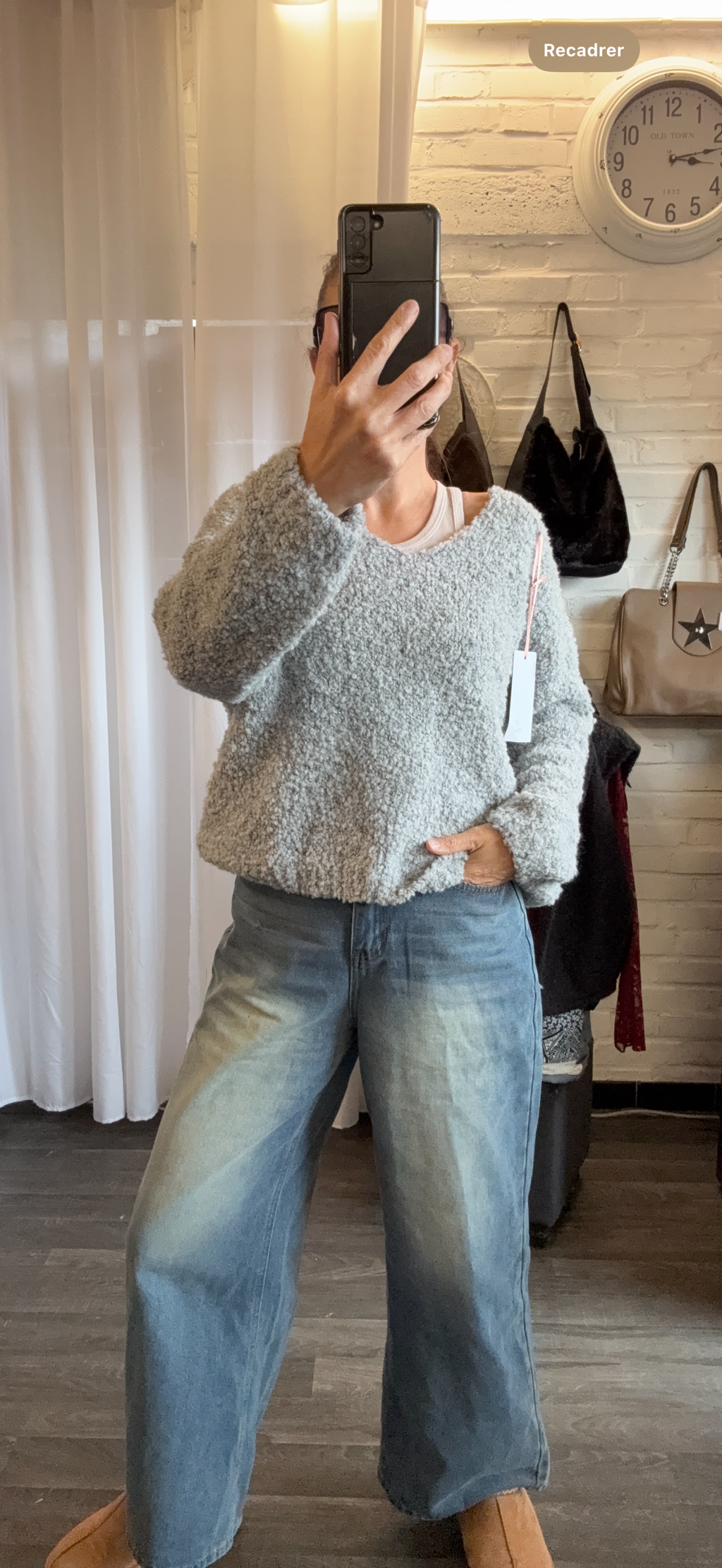 Pull gris Maya