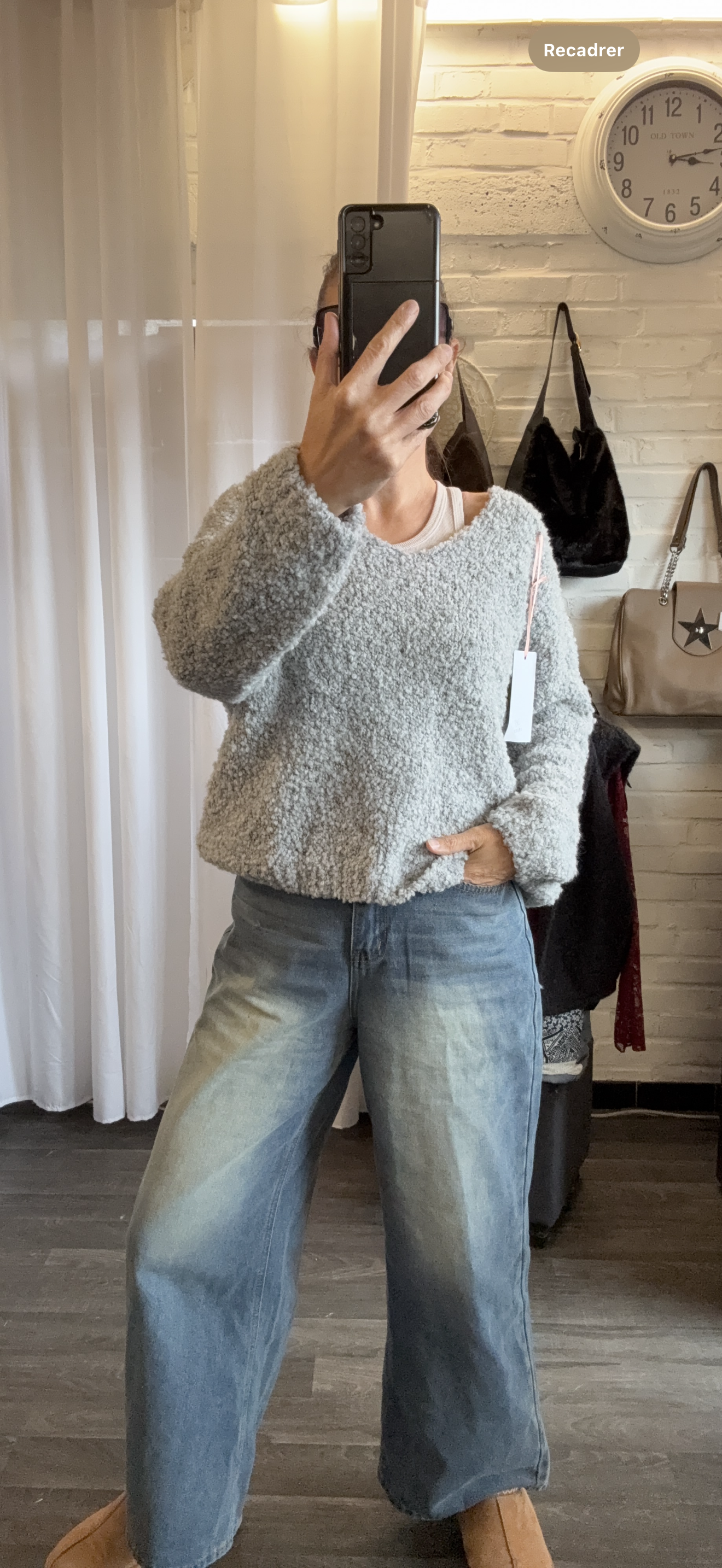 Pull gris Maya
