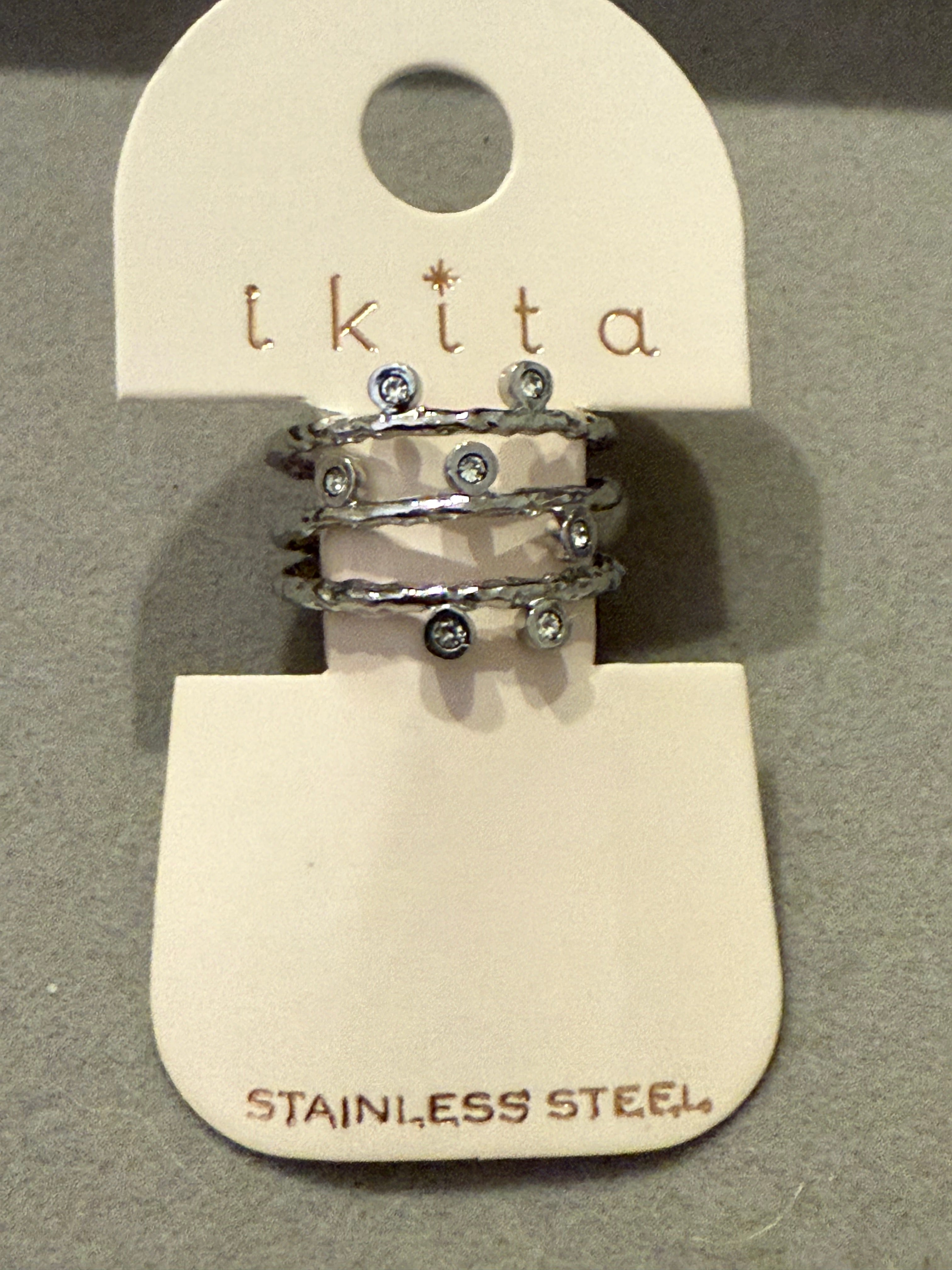 Bague acier réglable IKITA YSA