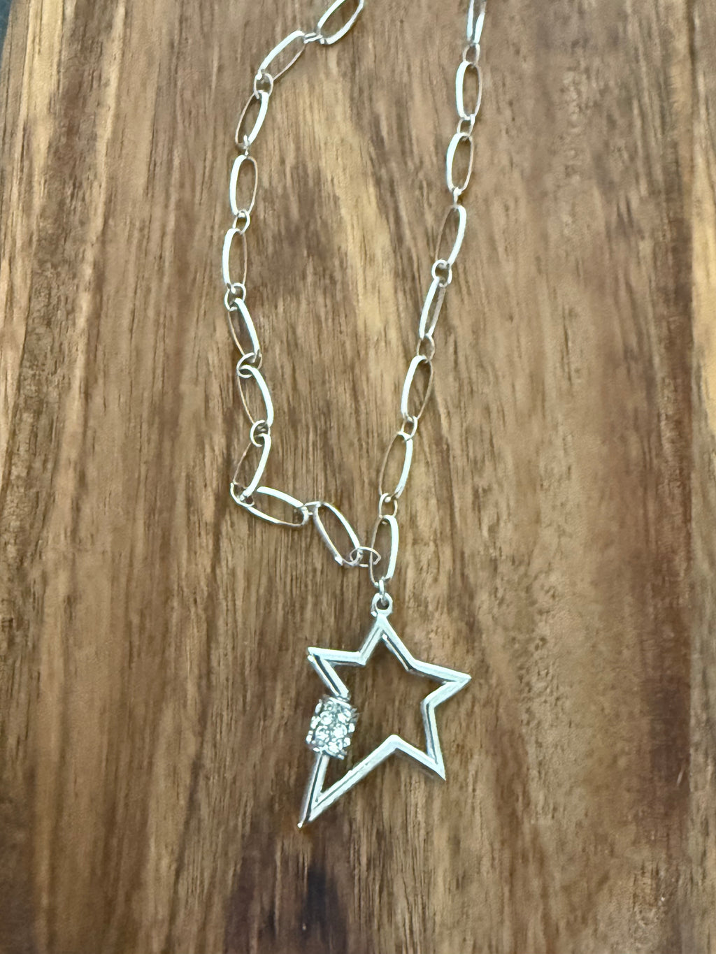 Collier acier étoile GALAXI