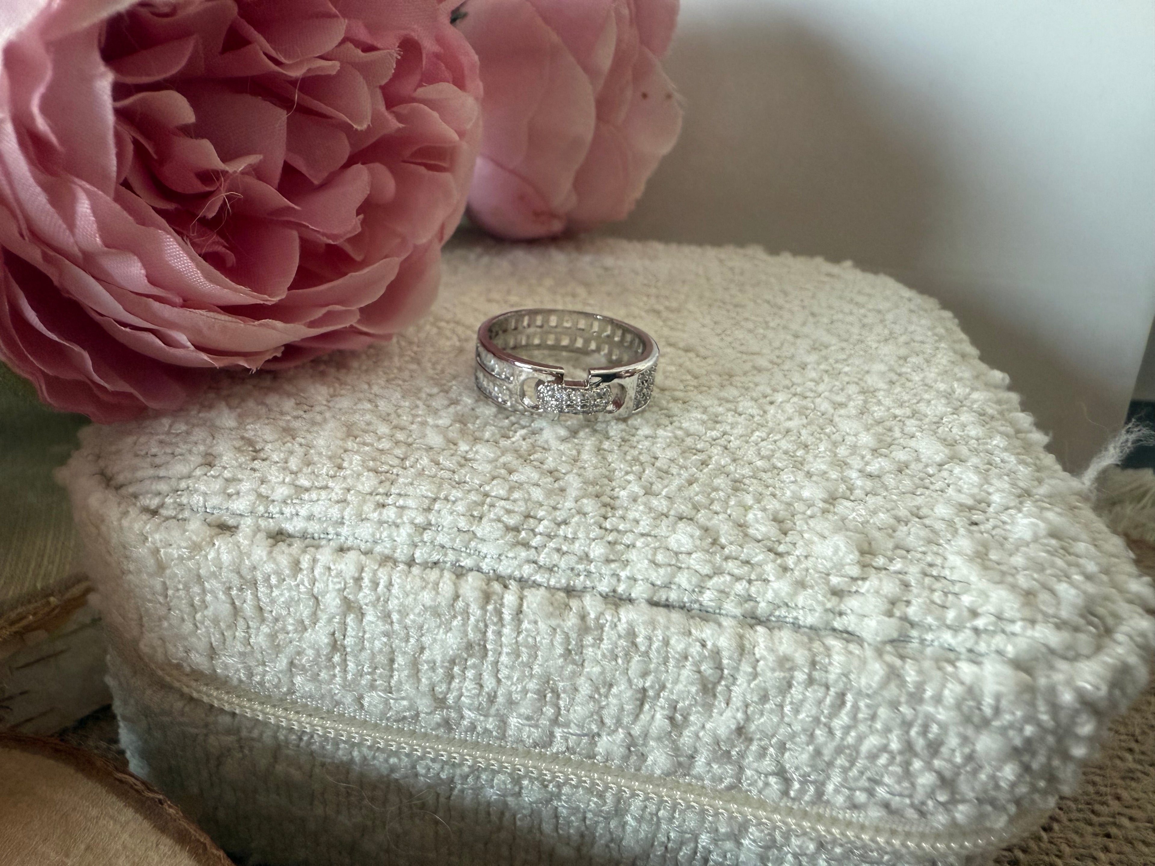 Bague acier Taille 17 MISSY